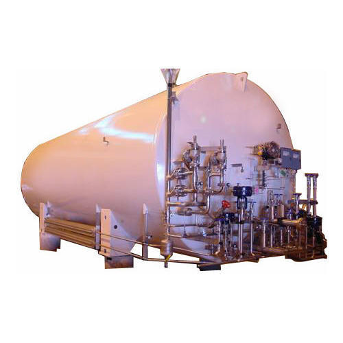Vacuum Insulated Liquid Oxygen Cryogenic Storage Tank, Capacity: 1000-5000 L