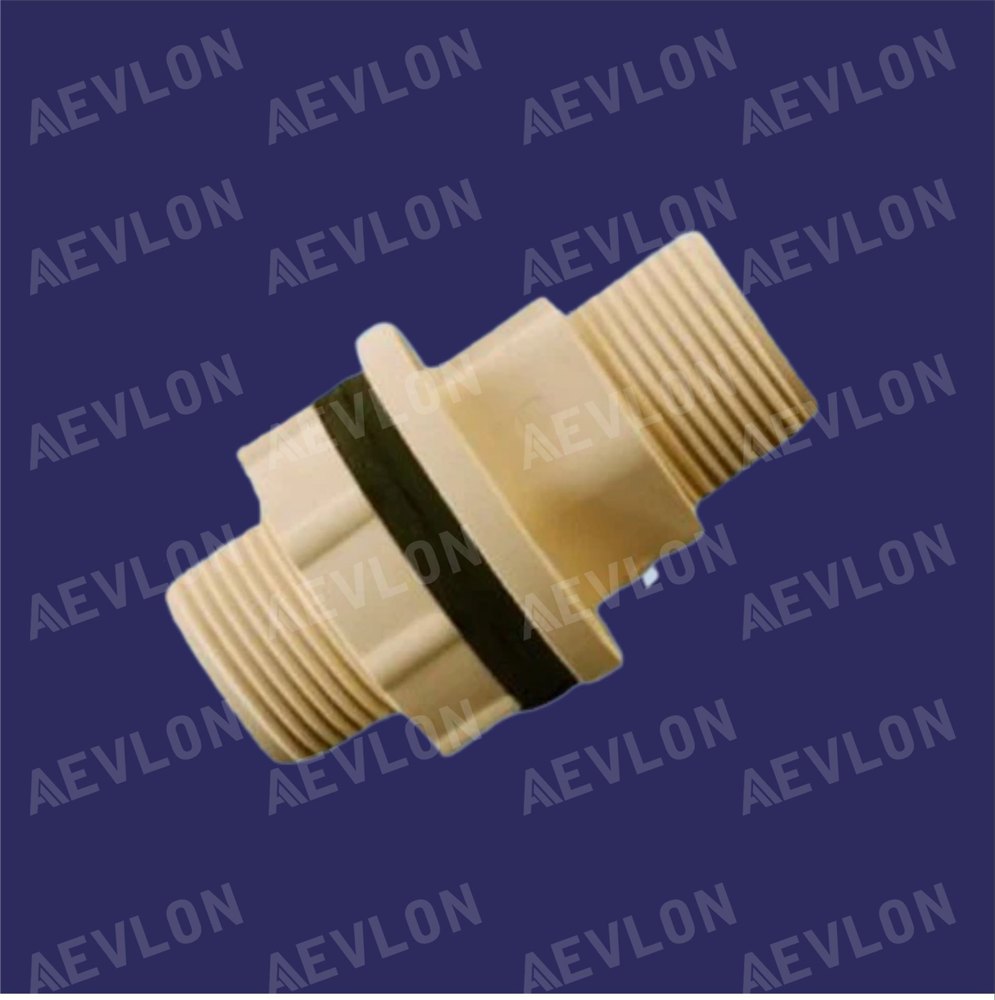 1/2 inch Aevlon Cpvc Thread Tank Nipple, Plumbing