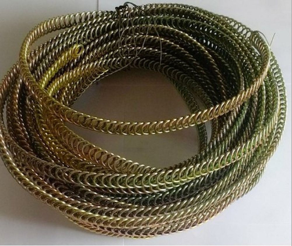 Metal Jalebi Spring Zinc Plated, Industrial