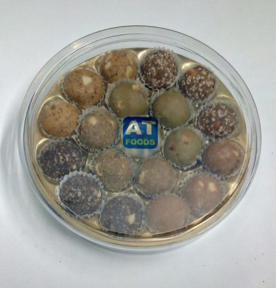 Ghee Mix Ladoo Round Crystal Pack, Packaging Size: 450 gms