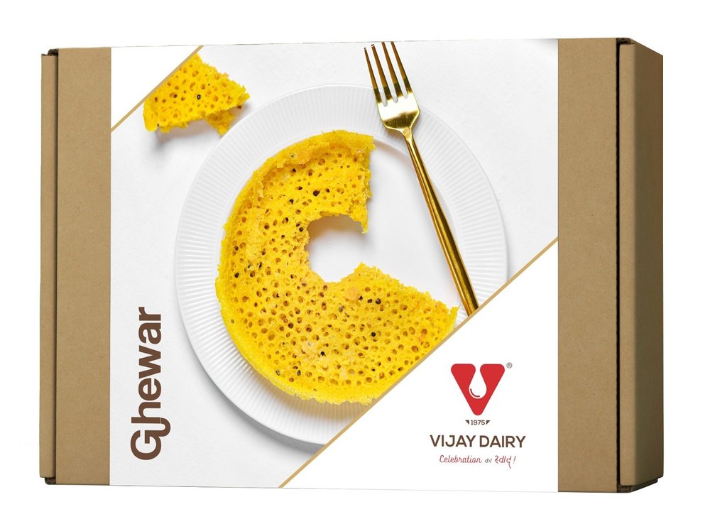 Desi Ghee Ghevar, Packaging Size: 1kg, 250gm, Packaging Type: Sweet Box