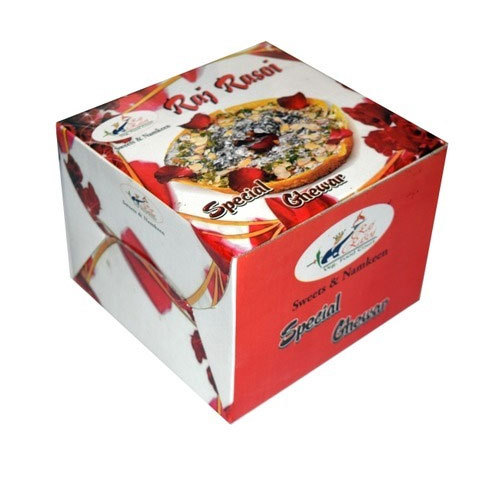 Square 7x7 Inch Ghevar Box
