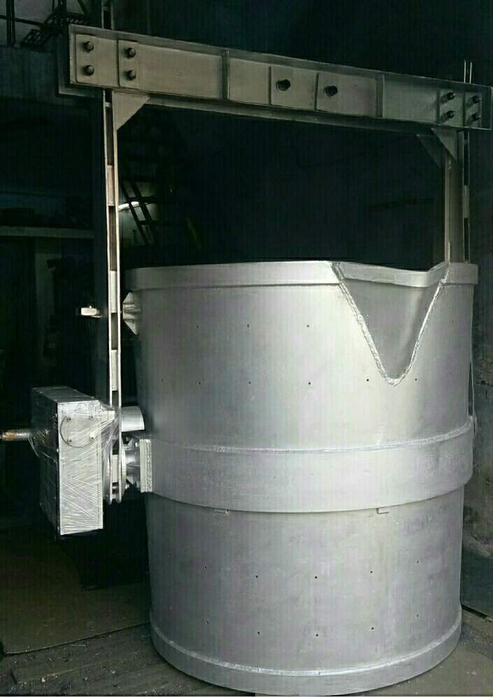 Neelkamal Crane Ladle, For Metal Pouring, Max Load Capacity: 100 Kg To 1 Ton