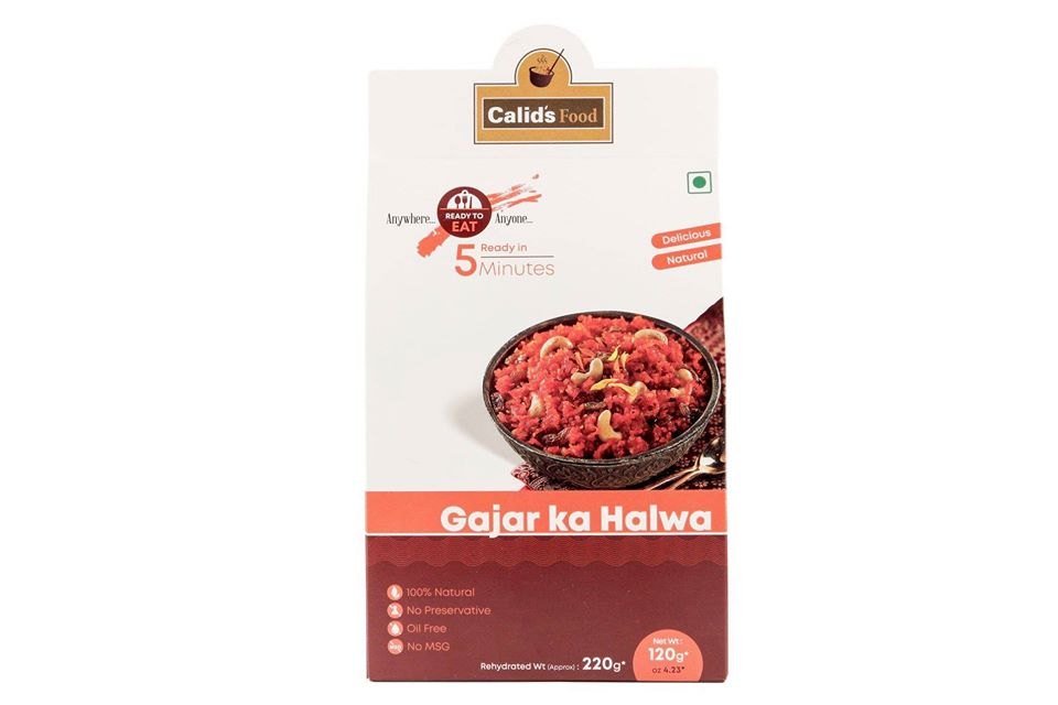Sweet Calid Ready to Eat Gajar Ka Halwa, Packaging Size: 65 Gram