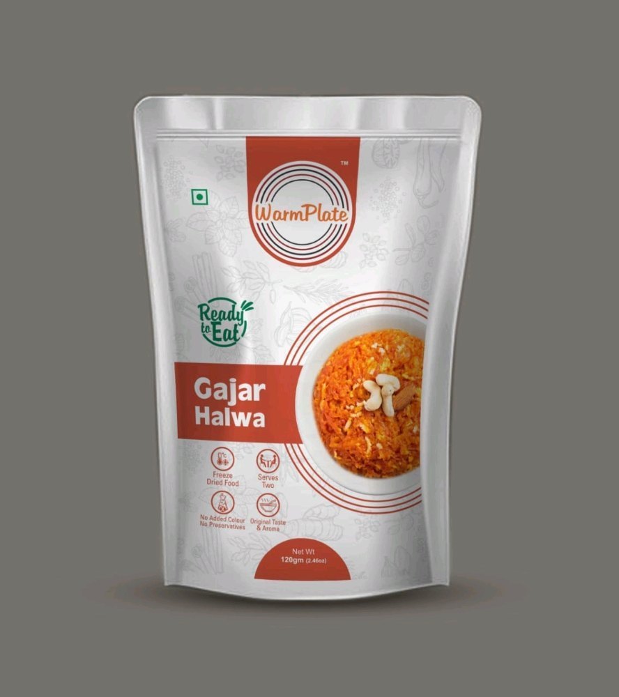 WarmPlate Gajar Halwa Ready Eat Food, Packaging Type: Packet, Packaging Size: 125g