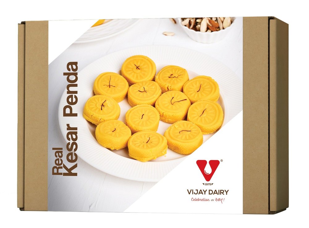 Sweets Real Kesar Peda, KG, Gm
