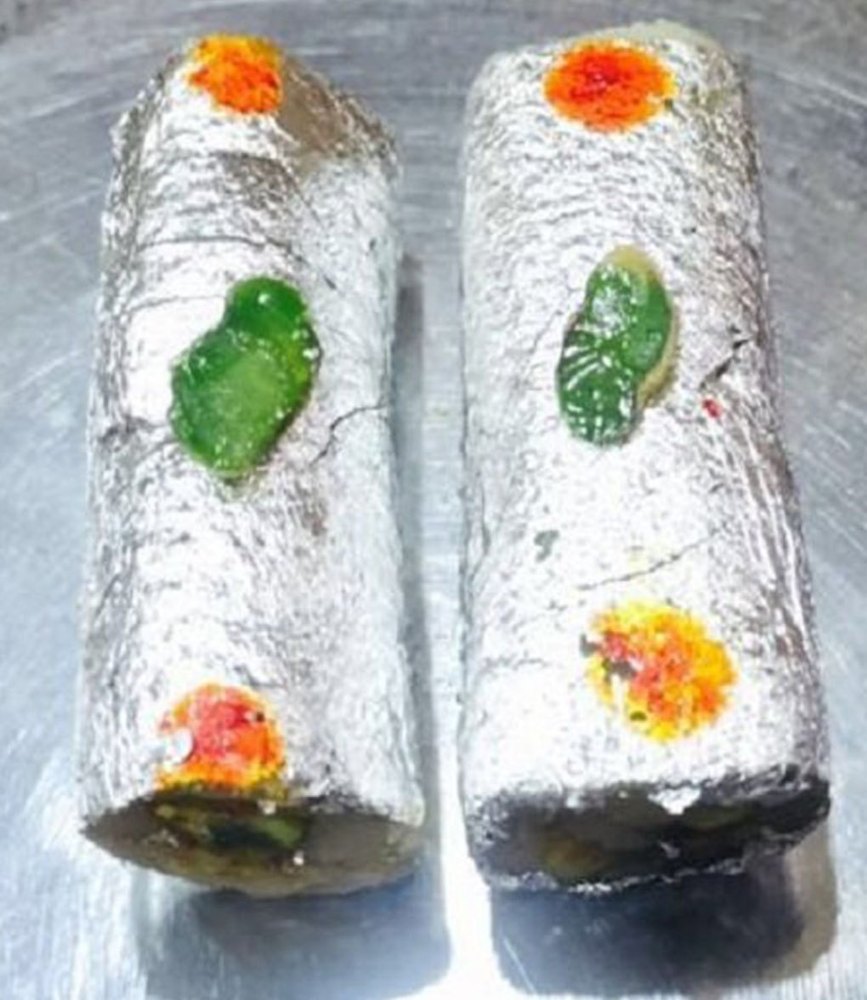 Silver Sweet Kaju Roll