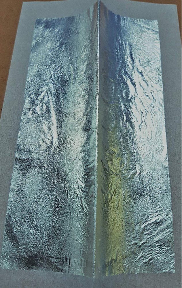 100% Pure and Edible Silver Leaf