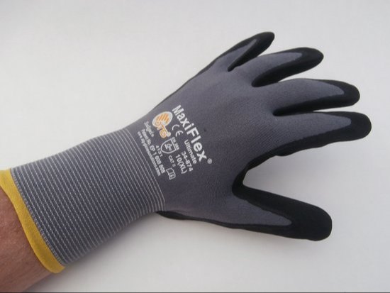 Grey Safety Gloves ATG Maxiflex Ultimate 42-874
