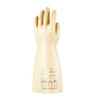 Honeywell Beige Electrical Safety Gloves- Class 4 Working Volt 36000 V