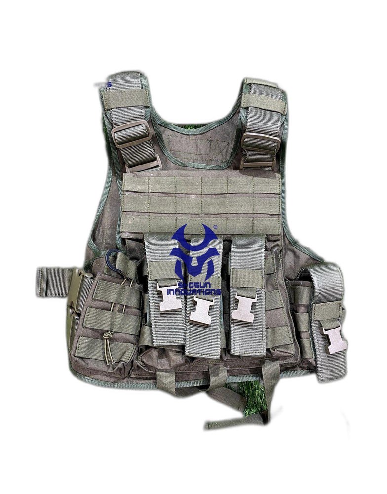 MILTECH Plain Bullet Proof Vest Olive, For Military, Model Name/Number: SEMG25
