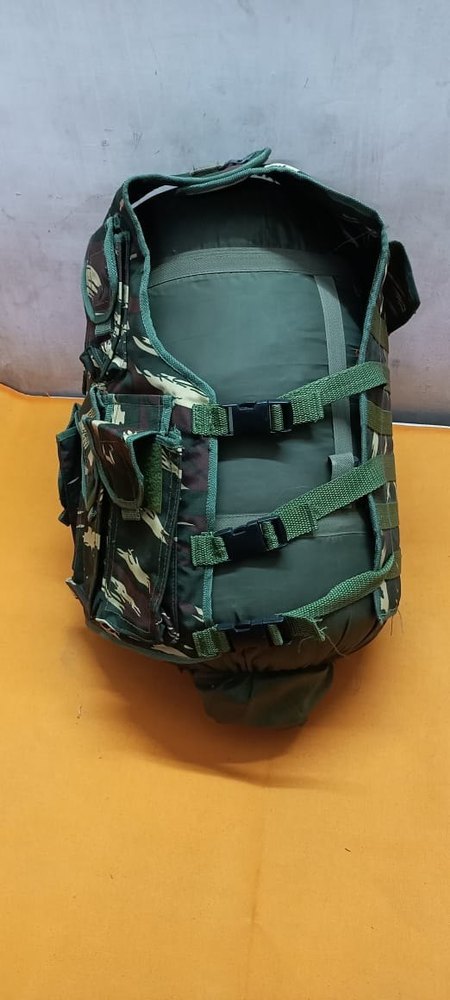 Nylon Green CRPF Jacket Tactical Vest, For Military