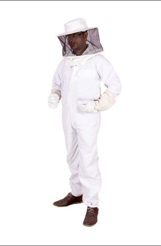 SPROTECTION Wihte, White Honey Bee Suit, Size: Free Size, For Honeybee Keeping