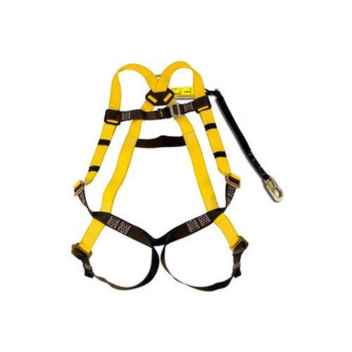 Yellow Full Body Harness Safety Belt, For Industrial