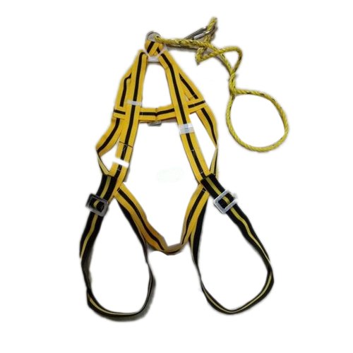 Nylon Yellow Industrial Safety Belts And Harnesses, Features: Stretchable