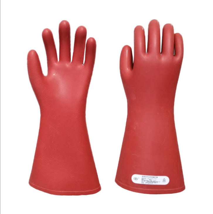 Plain Rubber Insulated Hand Gloves, For Electrical protection