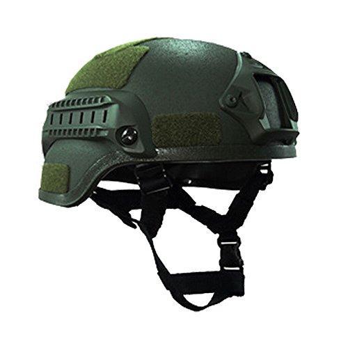 Kevlar Green Ballistic Helmet