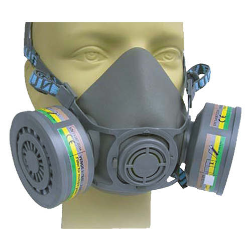 Gray Gas Protection Full Mask