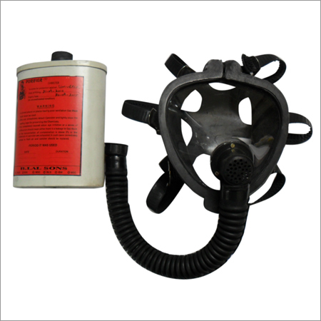Yellow Intech Canister Gas Mask