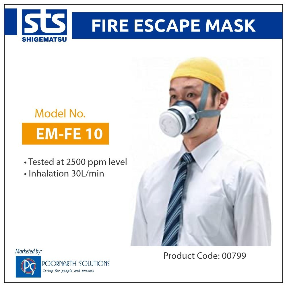 Shigematsu Fire Escape Smoke Mask