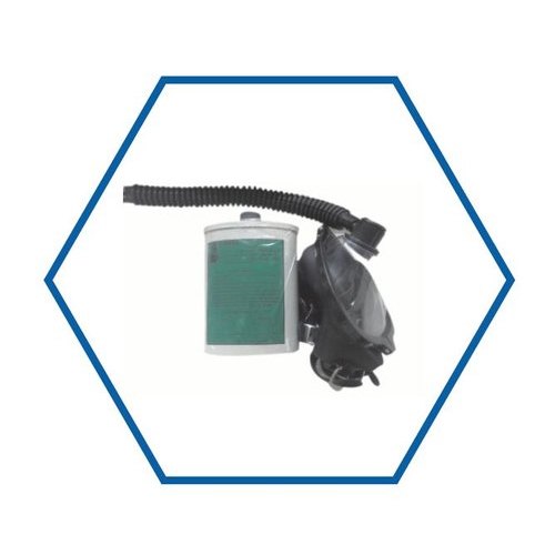 Canister Type Cold Storage Gas Mask With Container