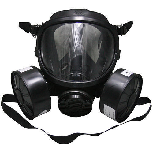 Black Protective Gas Mask