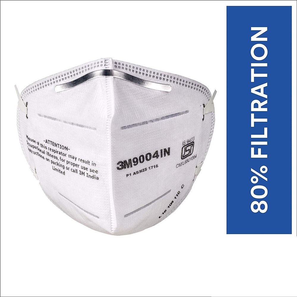 Non-Woven Anti Pollution 3M 9004 IN Mask, For daily use