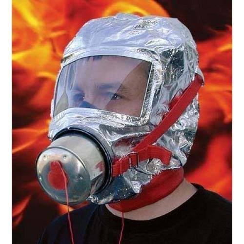 Round Fire Escape Smoke Mask, For Industrial, Size: Large