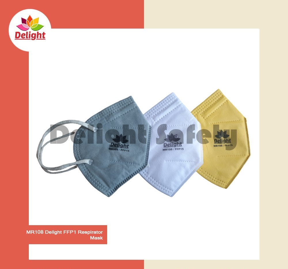Disposable Delight MR108 FFP1 Respirator Mask, Number of Layers: 4