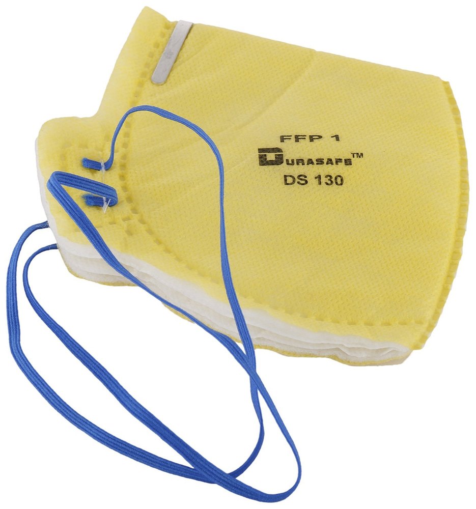 Ear Loop Yellow Durasafe DS130 FFP1, For Dust Mask, Size: Large