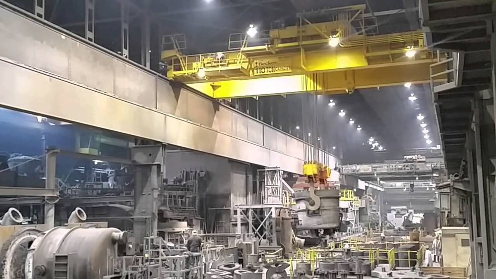 Ladle Handling EOT Cranes, For Industrial