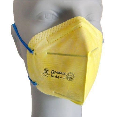 Ffp1 S Yellow Venus V44 Plus Face Mask, Without Valve