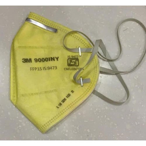 3M 9000INY Disposable Respirator, Certification: ISI