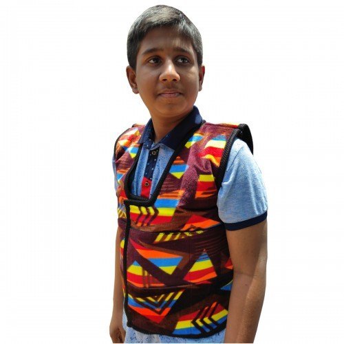 Super Poly Multicolor Weighted Jacket
