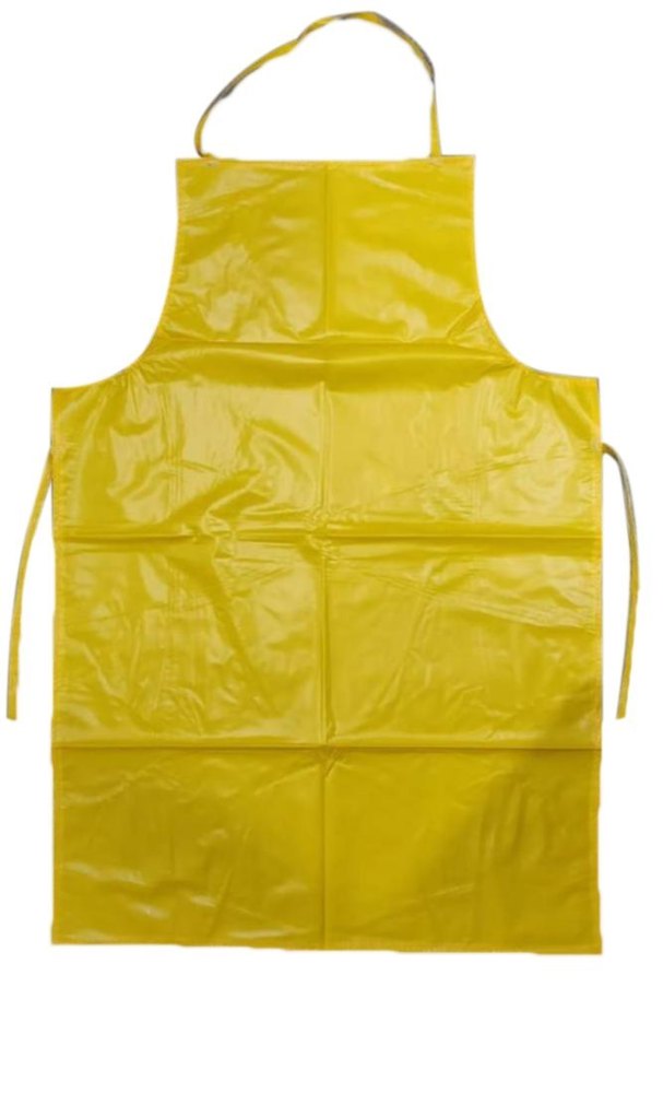 Polyester Yellow PVC Apron, For Food Industry, Size: 24*36, 24*48