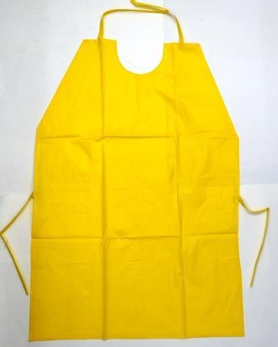 Yellow Chemical PVC Apron, for Safety & Protection