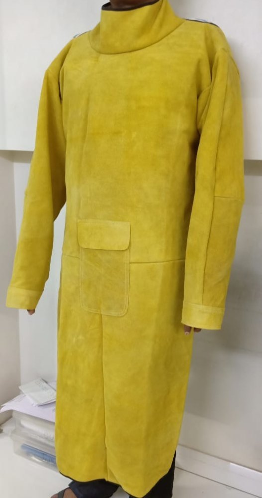 MSC Safety Accessories LEATHER APRON WITH SLEEVE FULL, For Construction, Model Name/Number: 001