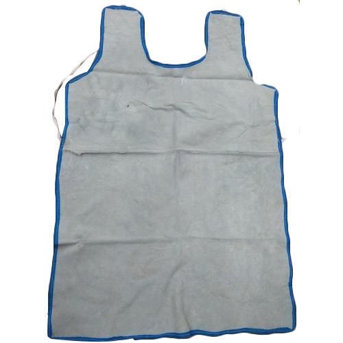 Plain Leather Apron, for Safety and Protection, Size: 90X60 cm