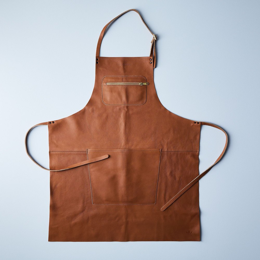 White Leather Apron