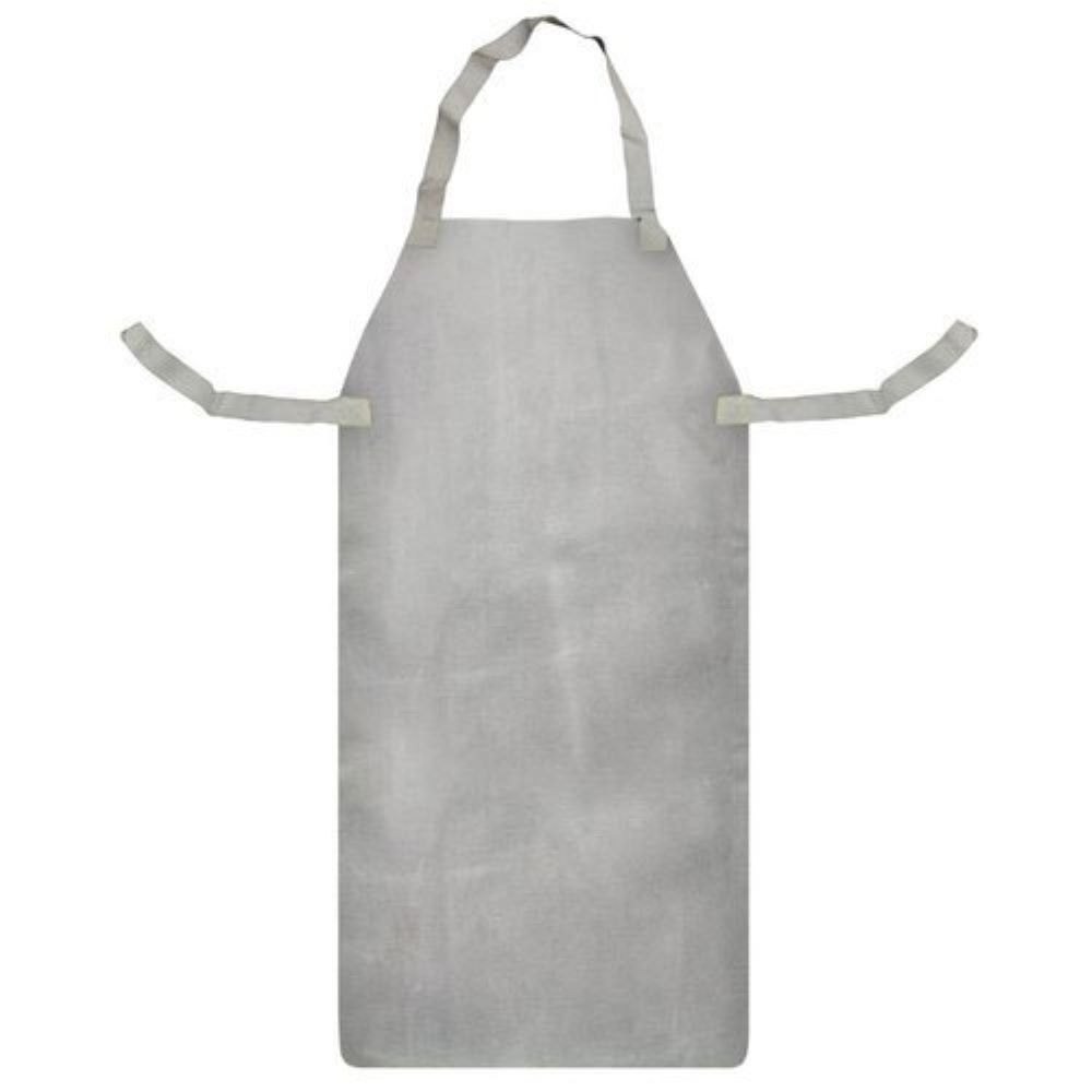 White Leather Welding Apron