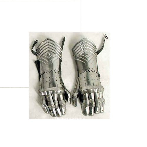 Stainless Steel Mesh Gray Metal Gloves