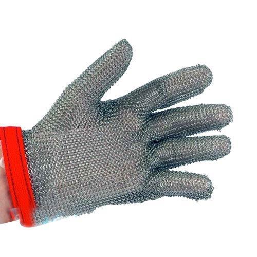 Midas Black Metal Mesh Gloves
