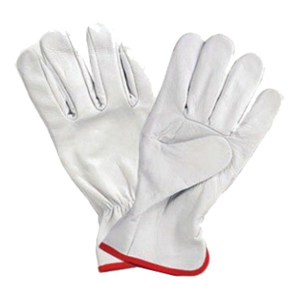 Leather(Buff/Split/Chrome) Orange, Gray Safety Welding Gloves