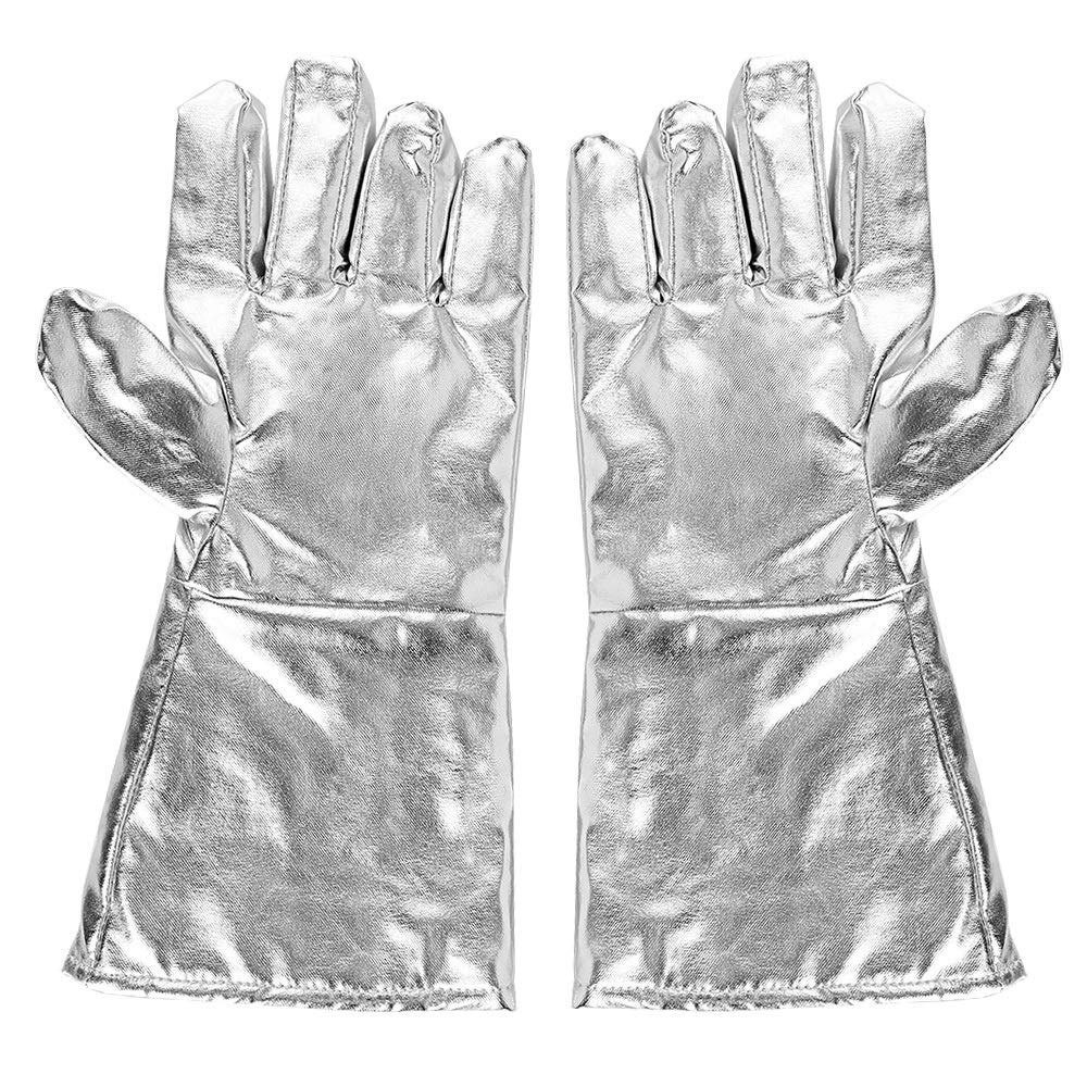 Aluminium Heat Protection Aluminised Fire Fighting Hand Gloves