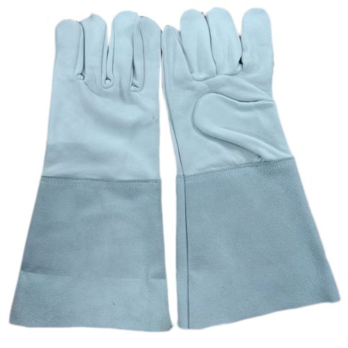 Front Back Full Chrome Welding Safety Gloves