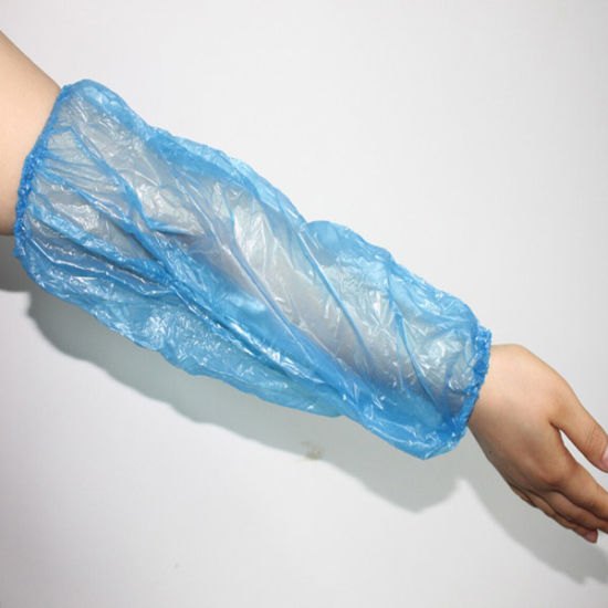 SPROTECTION Blue Disposable Plastic Arm Sleeve