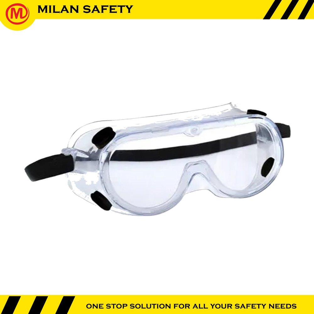 male & female White 3M 1621 Polycarbonate Safety Goggles, Size: Medium, Packaging Type: Box