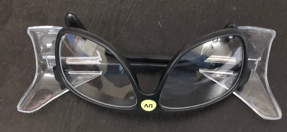 Black Male Unicare ULPS 99 Safety Goggles