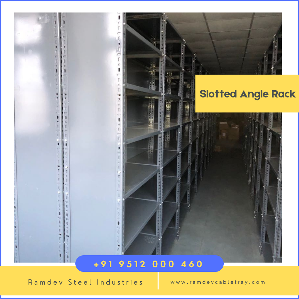 5 Shelves MS Rack, >400 Kg