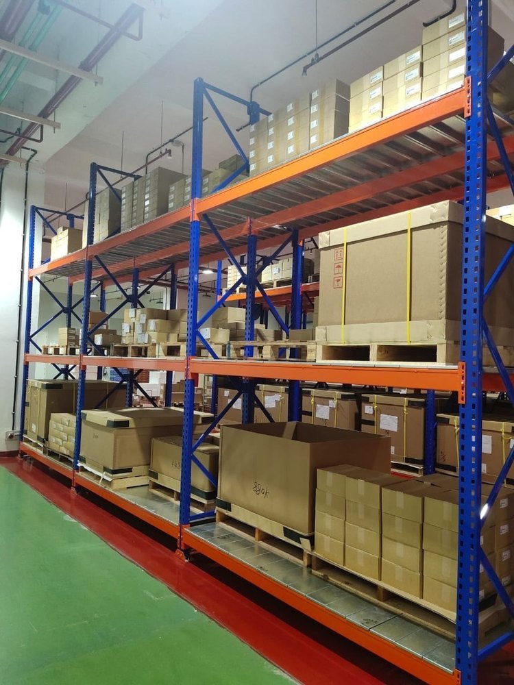 20 Meter 7 Tank Bulk Storage Racks, Storage Capacity: 1 Ton Per Level